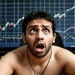 **Image Prompt 1: The Foreign Exchange Labyrinth for SMEs**
    A distressed small business owner, looking overwhelmed and anxious, sitting in front of a computer screen. The screen displays highly volatile and chaotic currency exchange rate charts, with arrows pointing downwards and upwards erratically. Subtle, abstract elements of a complex maze or "chakravyuh" are integrated into the background or overlaying the charts, symbolizing the labyrinthine challenges. International currency symbols (like USD, EUR, INR) appear to be swirling out of control. The scene conveys the significant stress and uncertainty faced by small and medium enterprises due to sudden, unpredictable shifts in foreign exchange rates. Realistic, high detail, with lighting that emphasizes tension.