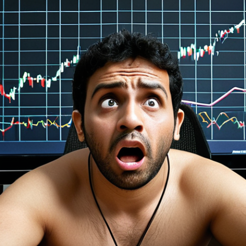 Home 7 **Image Prompt 1: The Foreign Exchange Labyrinth for SMEs**
A distressed small business owner, looking overwhelmed and anxious, sitting in front of a computer screen. The screen displays highly volatile and chaotic currency exchange rate charts, with arrows pointing downwards and upwards erratically. Subtle, abstract elements of a complex maze or "chakravyuh" are integrated into the background or overlaying the charts, symbolizing the labyrinthine challenges. International currency symbols (like USD, EUR, INR) appear to be swirling out of control. The scene conveys the significant stress and uncertainty faced by small and medium enterprises due to sudden, unpredictable shifts in foreign exchange rates. Realistic, high detail, with lighting that emphasizes tension.