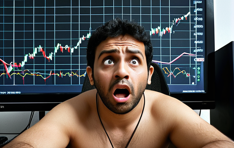 **Image Prompt 1: The Foreign Exchange Labyrinth for SMEs**
    A distressed small business owner, looking overwhelmed and anxious, sitting in front of a computer screen. The screen displays highly volatile and chaotic currency exchange rate charts, with arrows pointing downwards and upwards erratically. Subtle, abstract elements of a complex maze or "chakravyuh" are integrated into the background or overlaying the charts, symbolizing the labyrinthine challenges. International currency symbols (like USD, EUR, INR) appear to be swirling out of control. The scene conveys the significant stress and uncertainty faced by small and medium enterprises due to sudden, unpredictable shifts in foreign exchange rates. Realistic, high detail, with lighting that emphasizes tension.