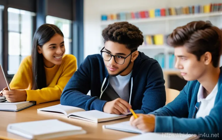 외환관리사 시험 과락 방지 전략 - **Prompt 1: Deep Dive into the Syllabus**
    "A bright, well-organized study desk bathed in warm, n...