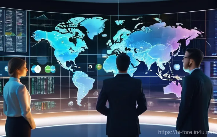 외환관리사와 외환 거래 성공 사례 연구 분석 - Image Prompt 1: The Global Pulse of Forex Trading**