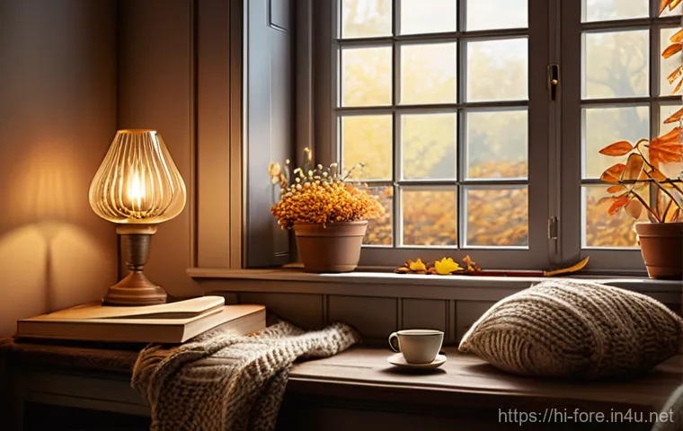 외환관리사 필수 용어 사전 - **Prompt 1: Cozy Autumn Reading Nook**
"A young adult, gender-neutral, comfortably nestled in a ...