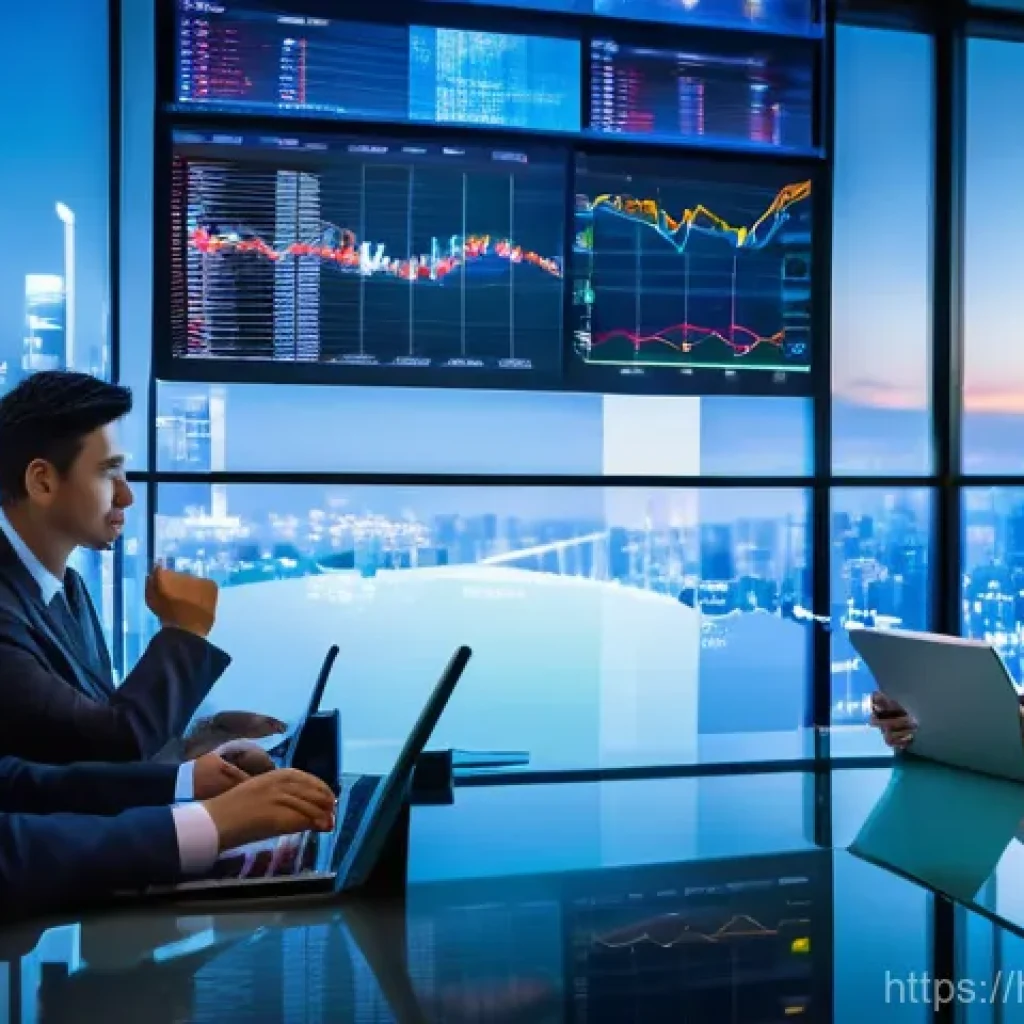 외환관리사와 글로벌 비즈니스 매너 - **Global Financial Analysis and Strategy Session**
    "A dynamic, high-angle shot capturing a diver...