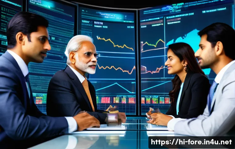 외환관리사와 국제 무역 분쟁 해결 - **Prompt:** A dynamic and futuristic scene depicting the global foreign exchange market, with a stro...