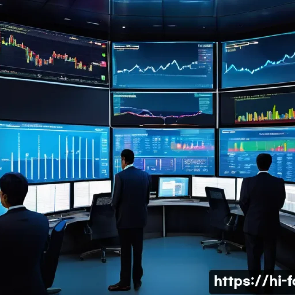 외환관리사와 외환 규제의 변화 - A detailed illustration of a modern global financial trading floor with diverse Indian traders in fo...