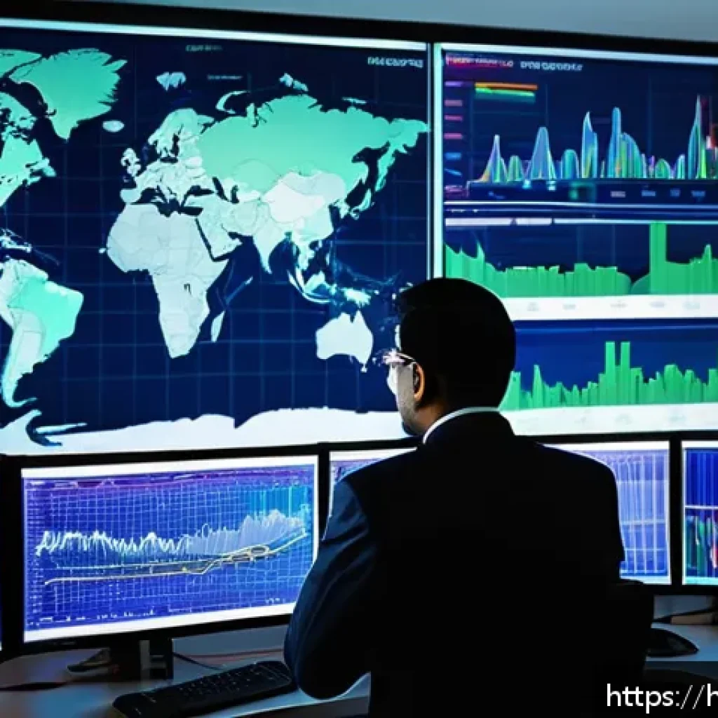 외환관리사와 국제 금융 규제 비교 - A professional Indian foreign exchange manager in a modern corporate office, analyzing global curren...