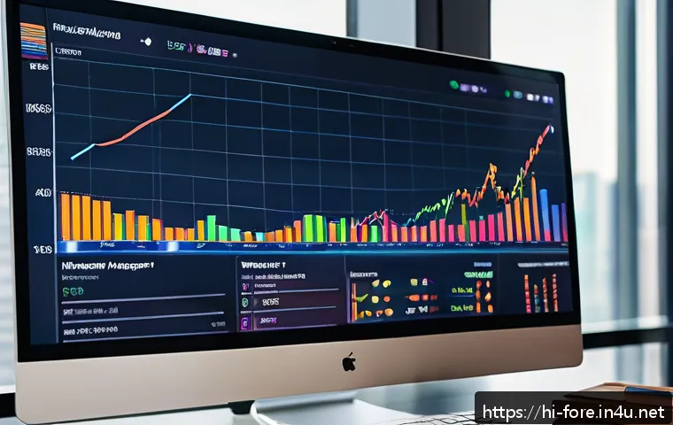 외환관리사와 국제 결제 시스템 - A detailed digital illustration of a modern multi-currency portfolio dashboard displayed on a sleek ...
