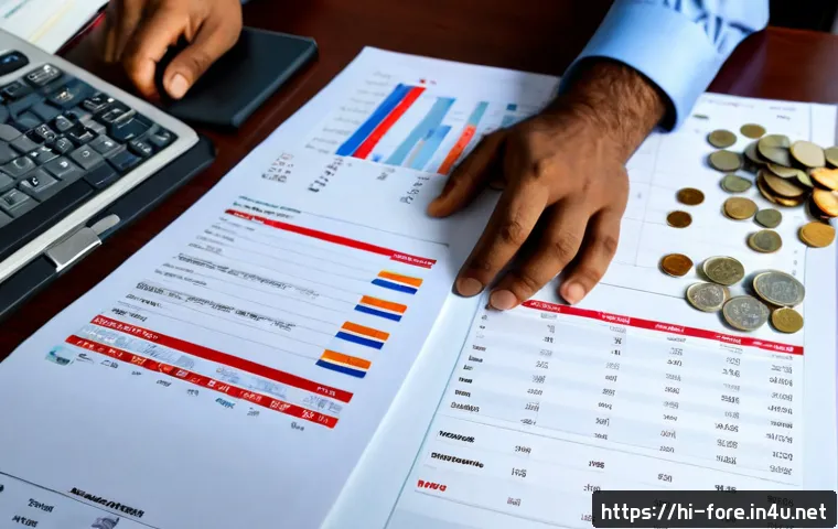 Home 17 외환관리사와 CFA 자격증 비교 - Photorealistic financial career comparison scene, an Indian professional at a clean modern desk stud...